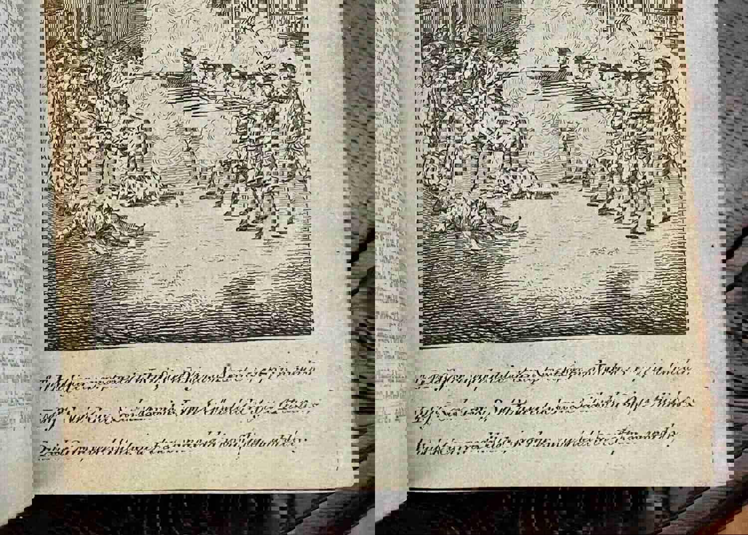 1770 FREEHOLDERS MAGAZINE - FIRST ORIGINAL ENGRAVING OF BOSTON MASSACRE