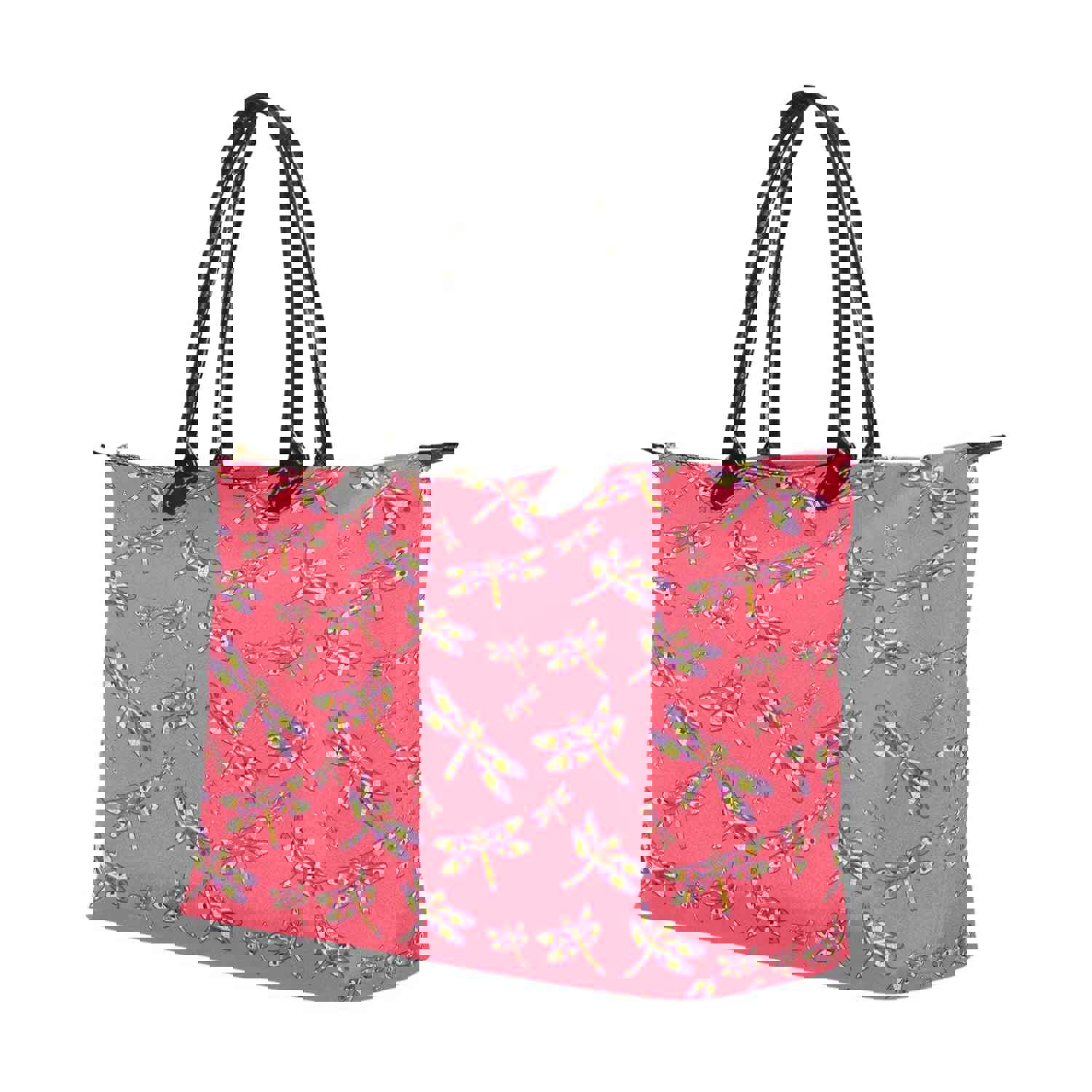 The Gathering Single-Shoulder Lady Handbag with Dragonfly Design