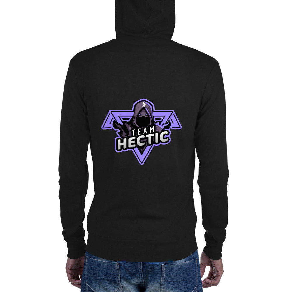 s-he ZIP UP HOODIE - Lightweight Unisex Hoodie with Kangaroo Pocket