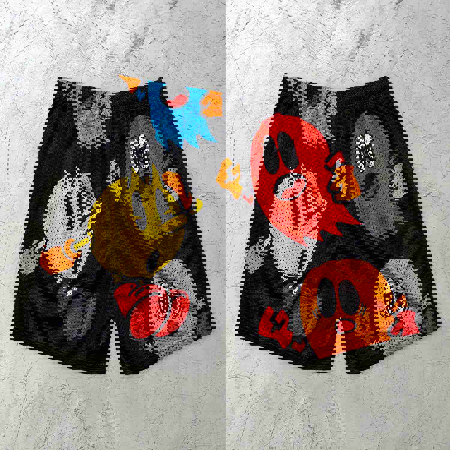 Cartoon Personality Trend Casual Retro Fashion Shorts