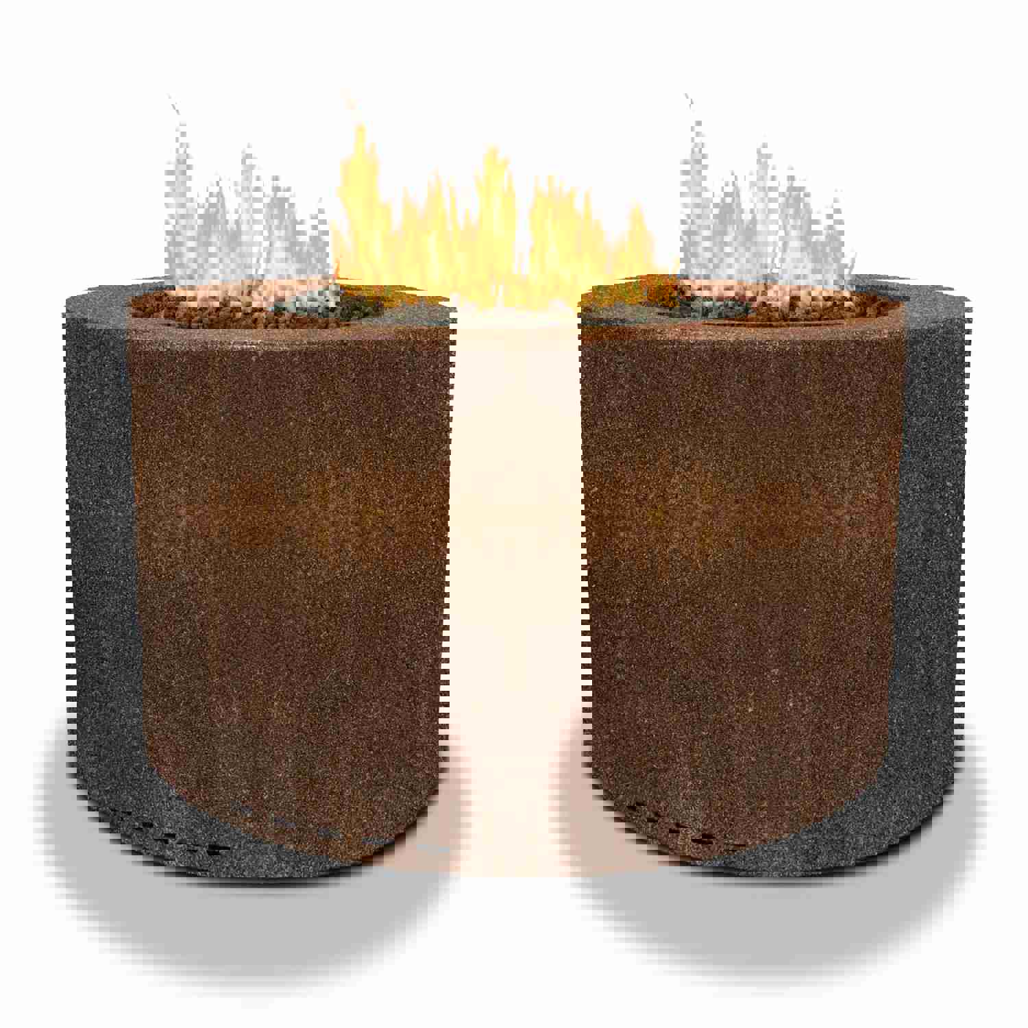 Starfire Designs Gravity 45 Round Corten Steel Gas Fire Pit