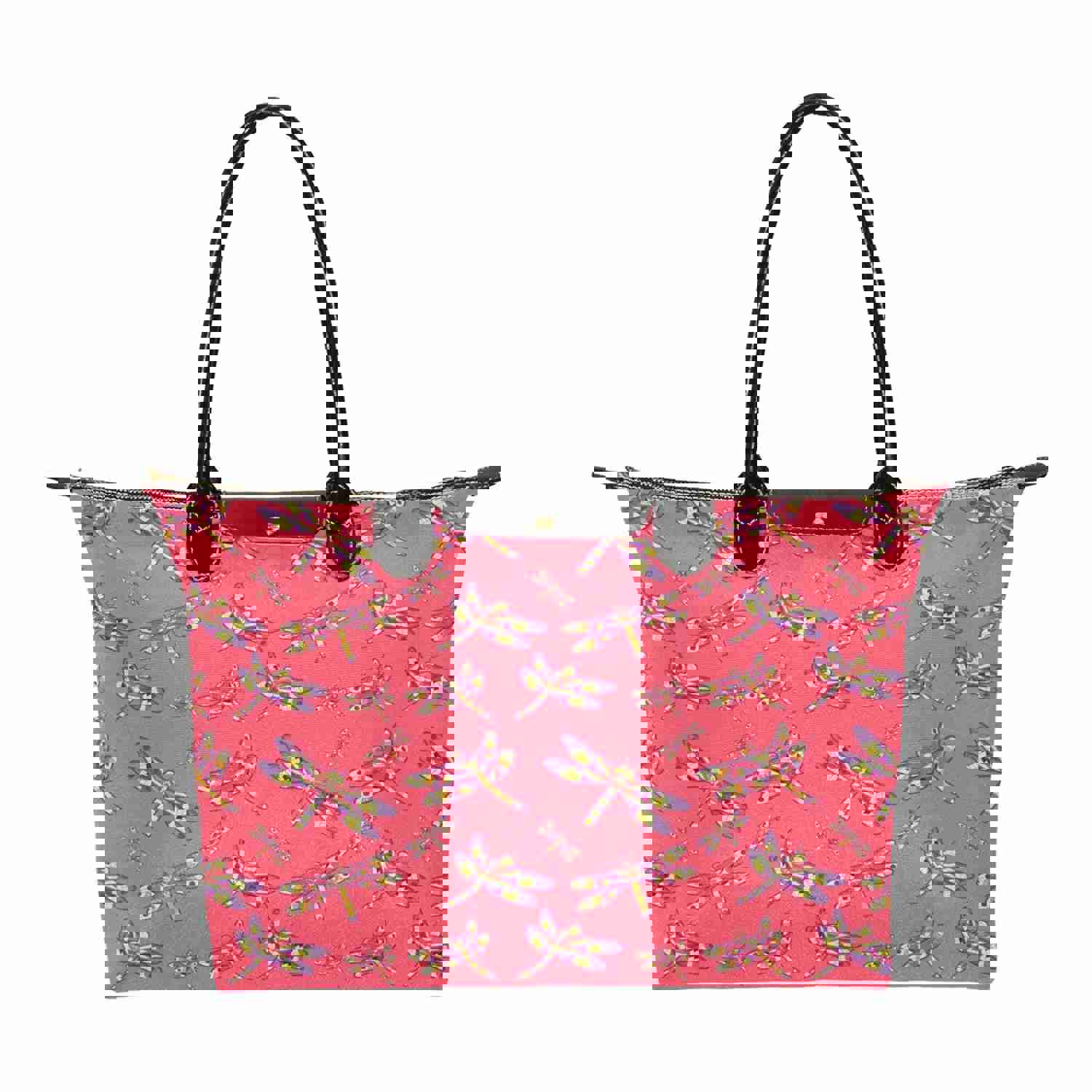 The Gathering Single-Shoulder Lady Handbag with Dragonfly Design