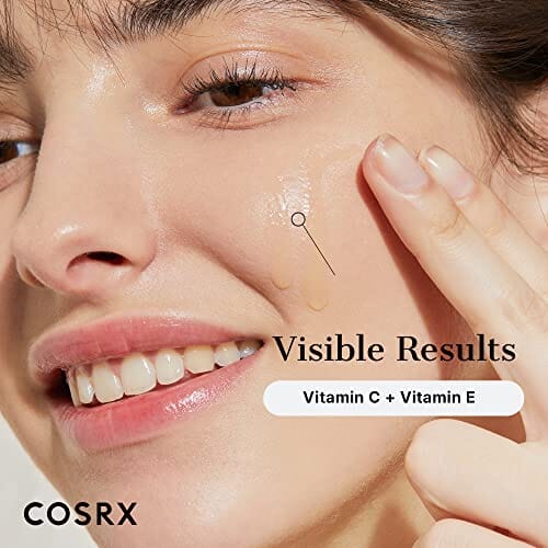 COSRX Pure Vitamin C 23% Serum with Vitamin E & Hyaluronic Acid - Brightening & Hydrating Facial Serum for Dark Spots & Fine Lines