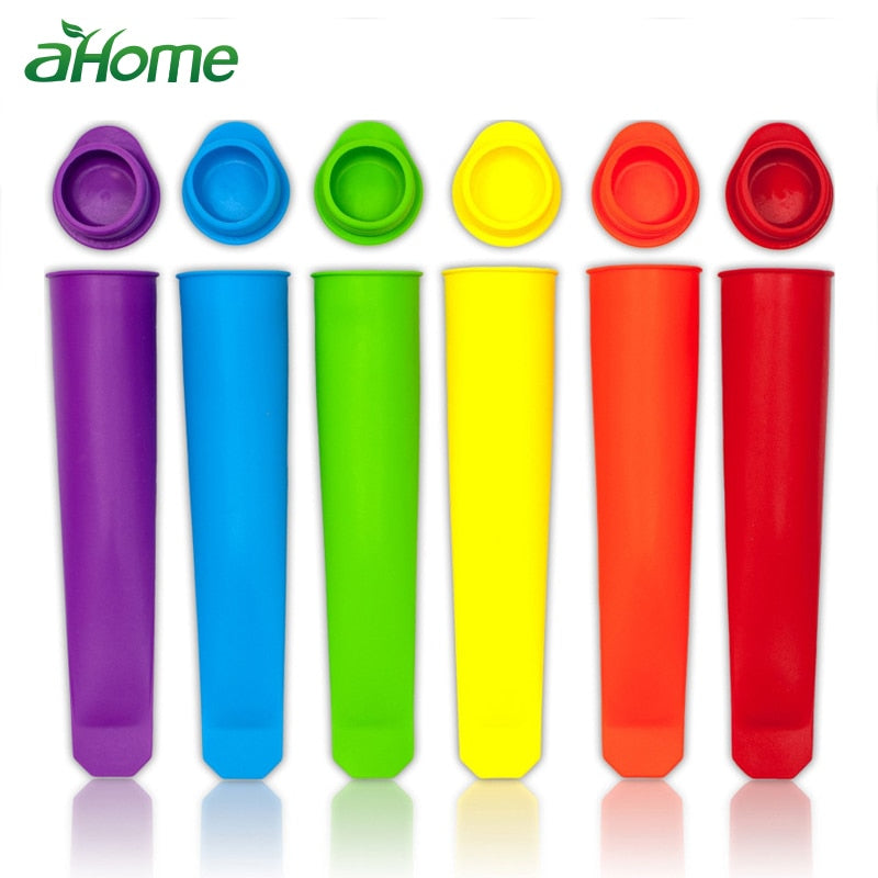 Silicone Ice Cream/Popsicle Maker - Safe & Reusable