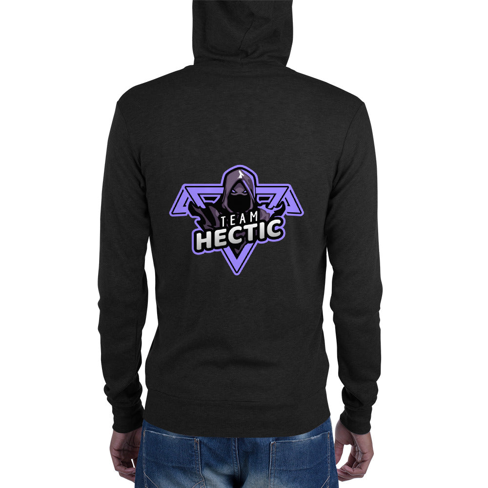 s-he ZIP UP HOODIE - Lightweight Unisex Hoodie with Kangaroo Pocket