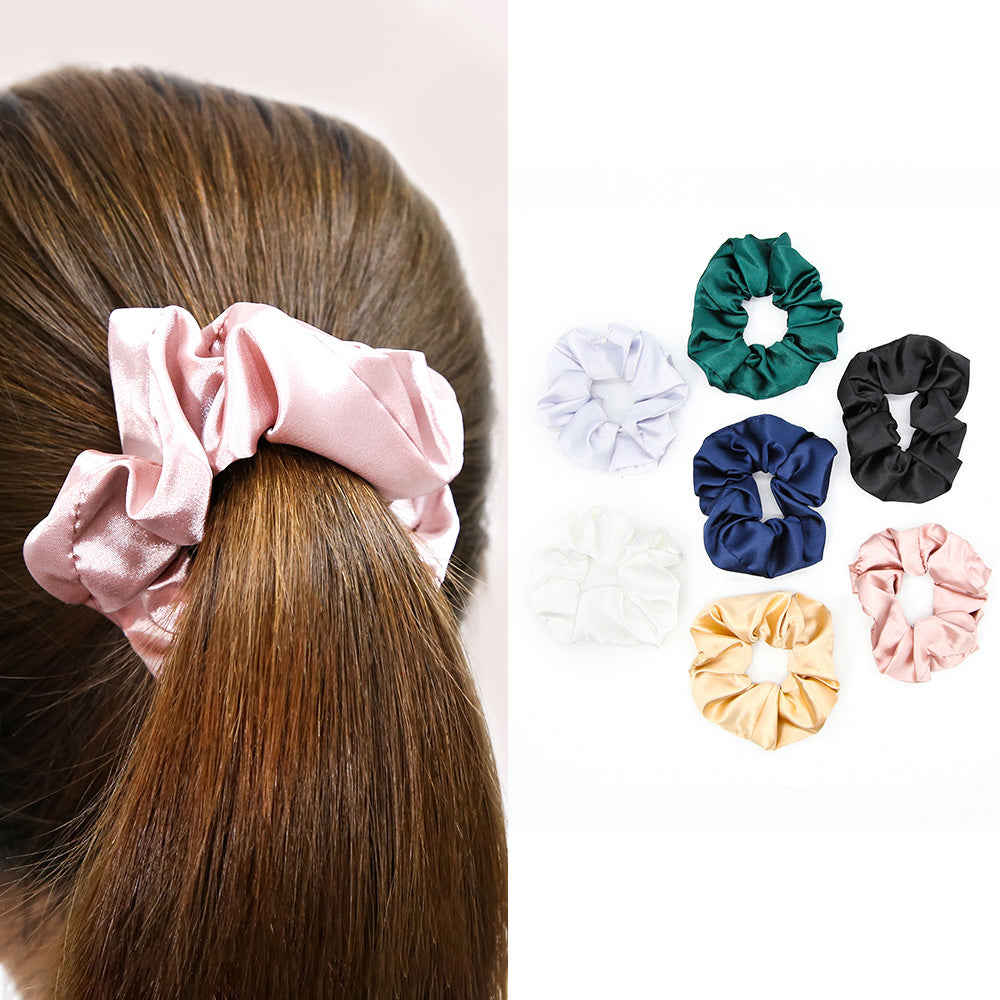 Silk Scrunchies for Women - Premium Hair Accessories
