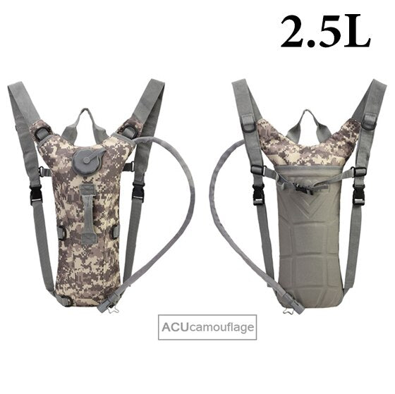 WEST BIKING Outdoor Hydration Backpack - 2.5L/3L Large Capacity Water Bladder for Hiking, Camping, Cycling