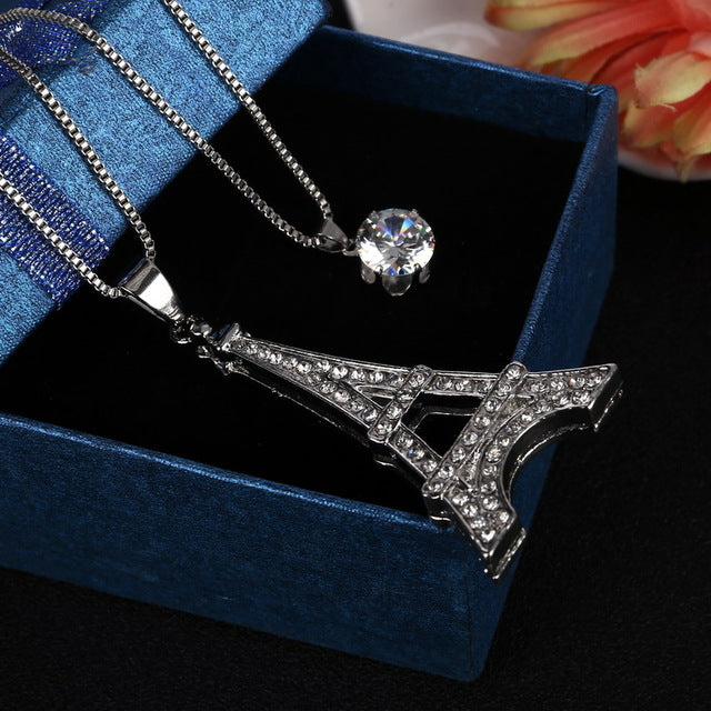 2017 Fashion Opal Statement Necklace for Women - Vintage Leather Jewelry