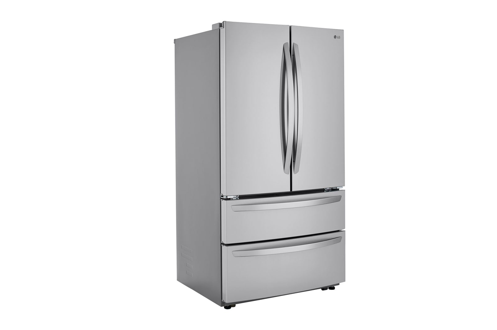 LG - 26.9-cu ft 4-Door French Door Refrigerator with Ice Maker - LMWS27626S