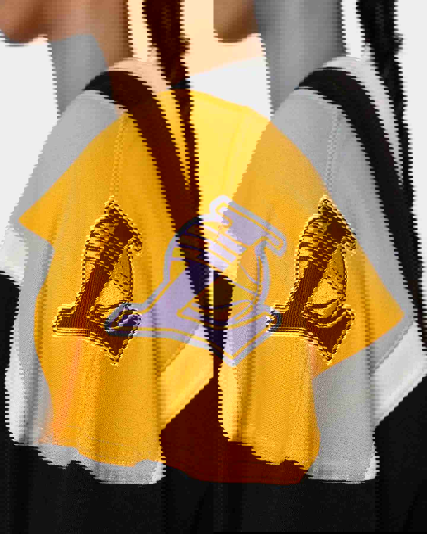 47 Brand Los Angeles Lakers Superior Lacer Hoodie Jet Black/Gold