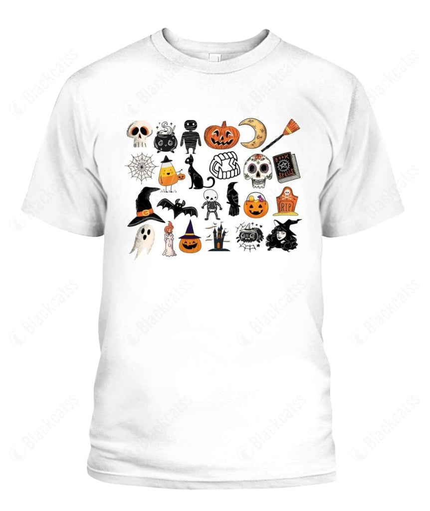 Happy Halloween Custom Graphic Apparel - Unisex Classic Fit T-Shirt