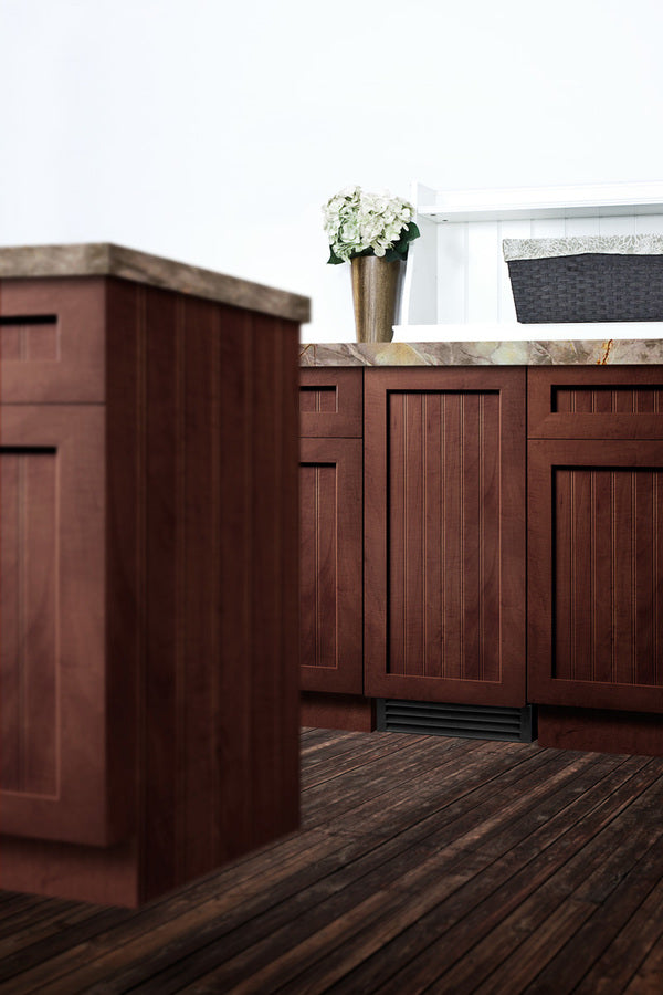 Summit BIM44GIFADA ADA Compliant Built-In Clear Ice Maker with 25 lbs. Storage