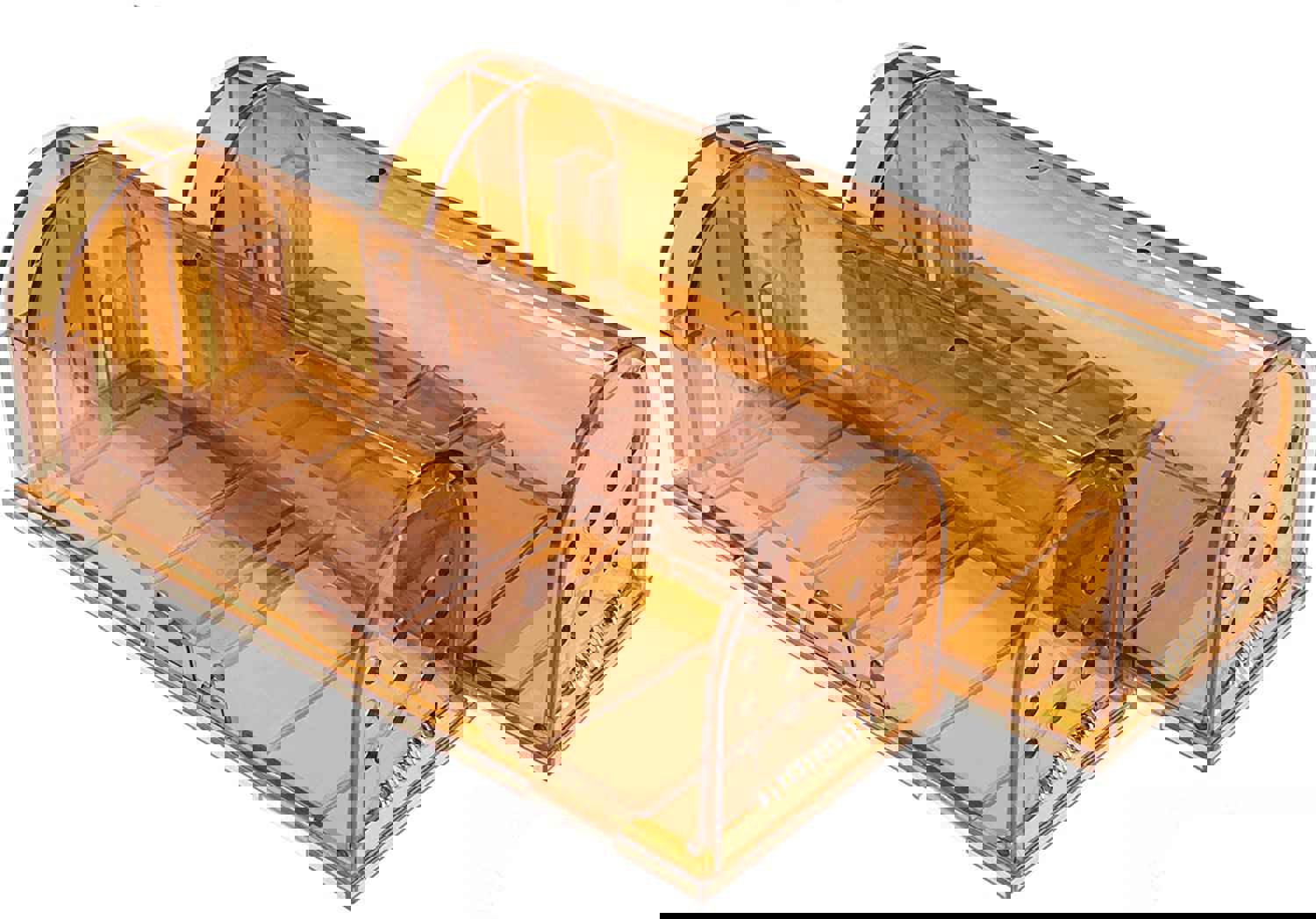 GEROSSI Humane Mouse Traps - Safe, Reusable, and Effective for Indoor/Outdoor Use (2 Pack, Small)