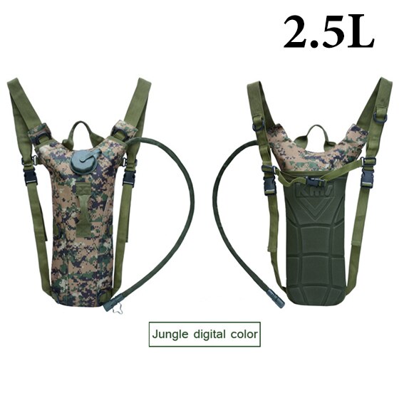 WEST BIKING Outdoor Hydration Backpack - 2.5L/3L Large Capacity Water Bladder for Hiking, Camping, Cycling