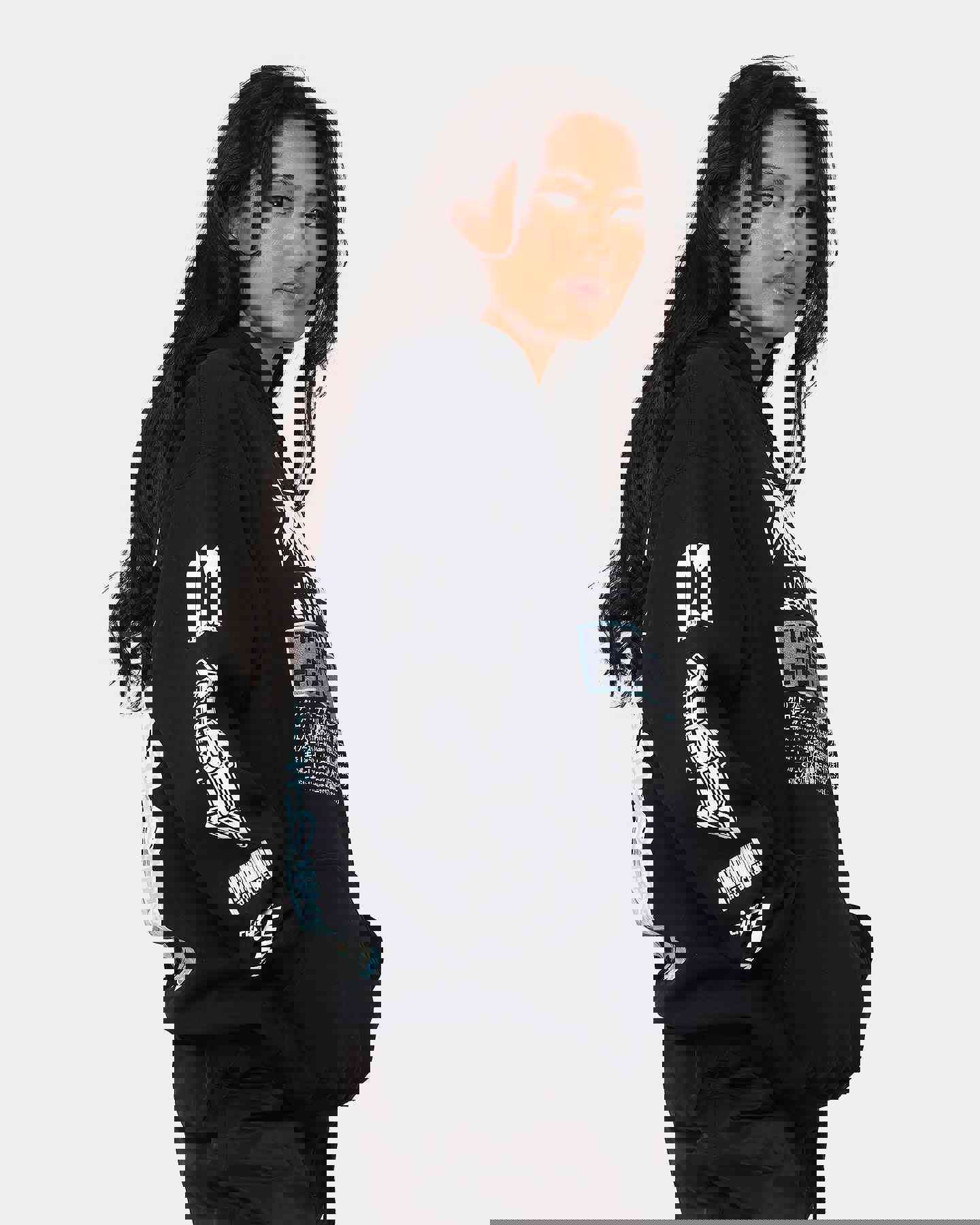 Goat Crew X Hatsune Miku Future Sound Hoodie Black