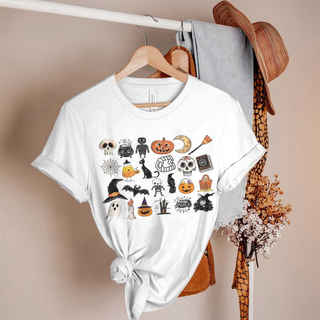 Happy Halloween Custom Graphic Apparel - Unisex Classic Fit T-Shirt