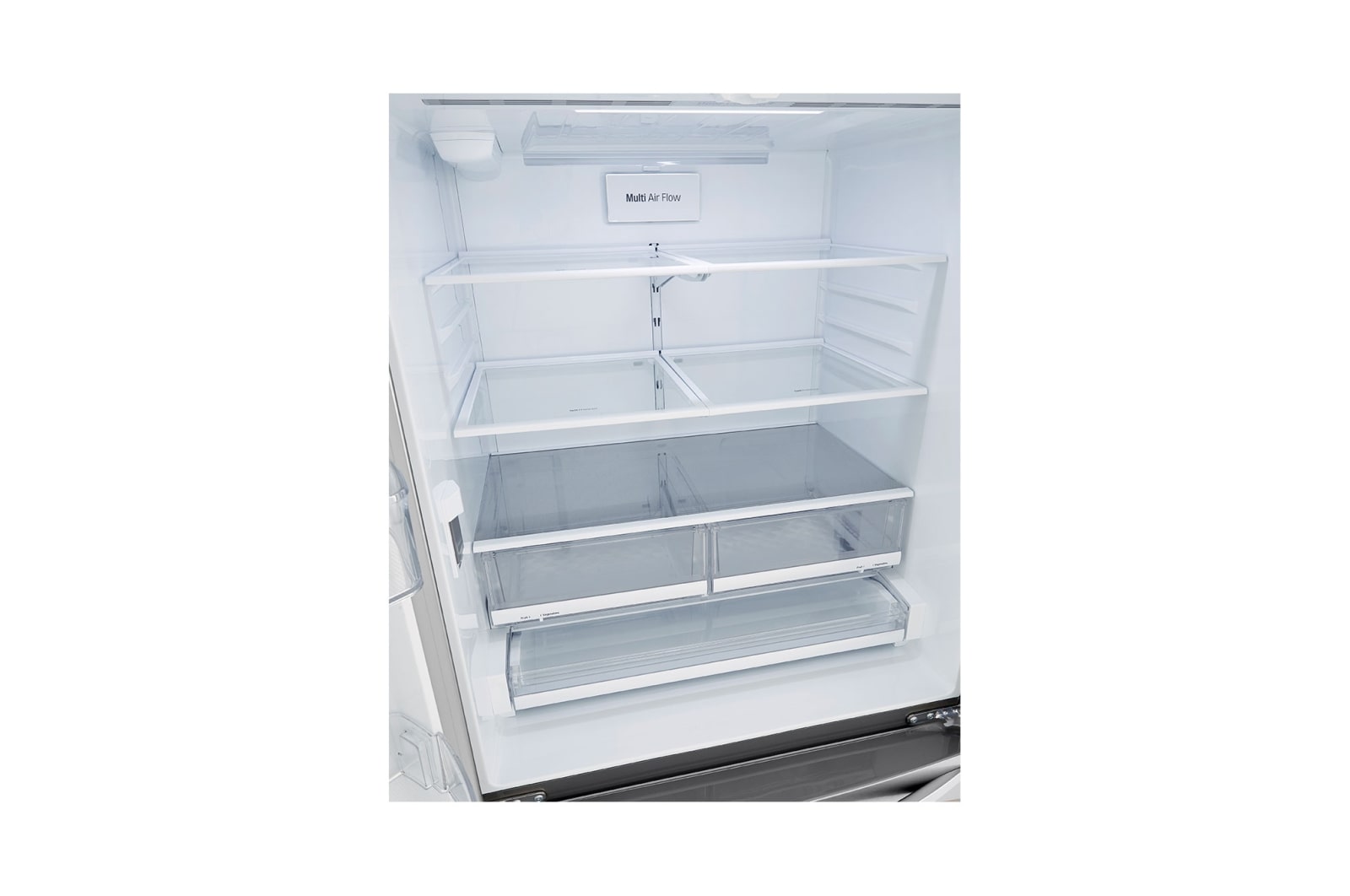 LG - 26.9-cu ft 4-Door French Door Refrigerator with Ice Maker - LMWS27626S