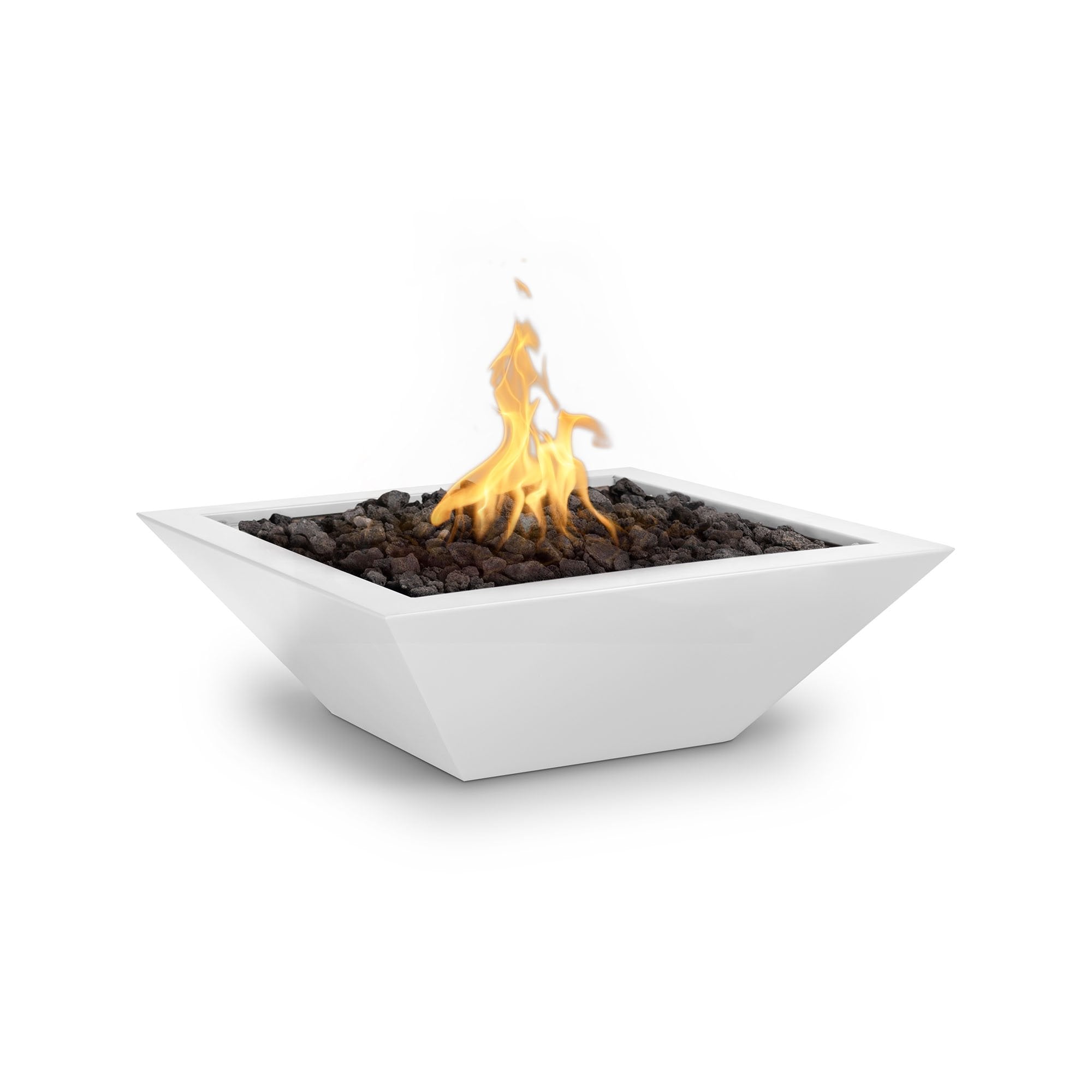 The Outdoor Plus Maya Fire Bowl in Powder Coated Metal with Free Cover