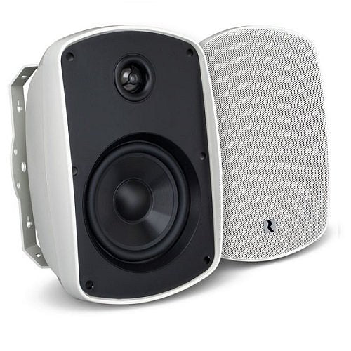 Russound 5B55MK2-W 5.25 2-Way OutBack Speaker, Indoor/Outdoor, Pair, White