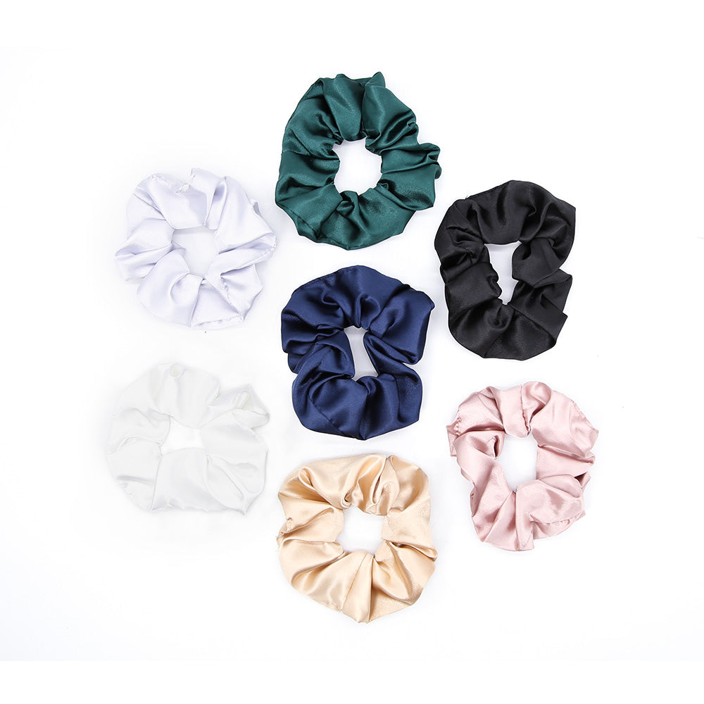 Silk Scrunchies for Women - Premium Hair Accessories