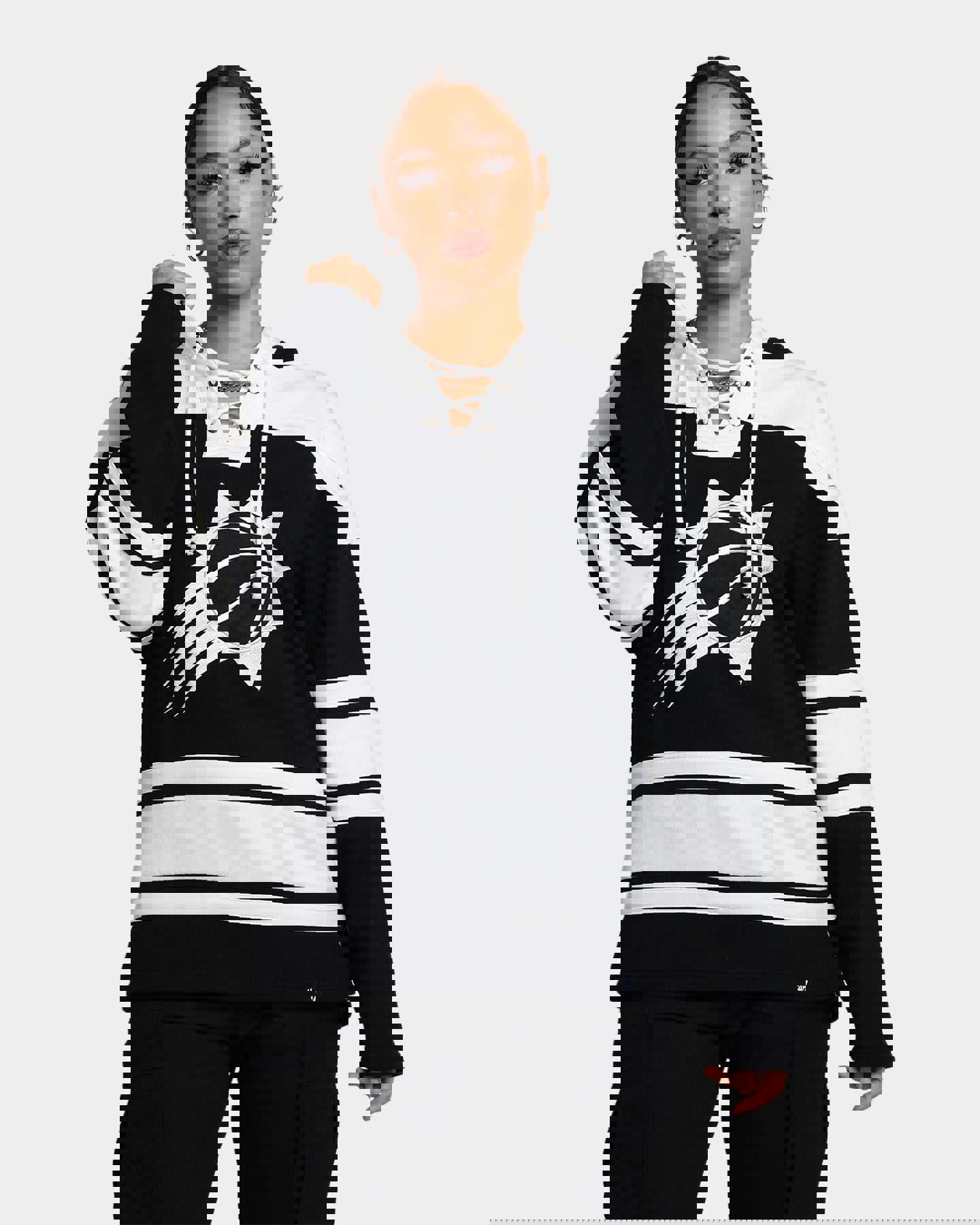 47 Brand Phoenix Suns Superior Lacer Hoodie Jet Black