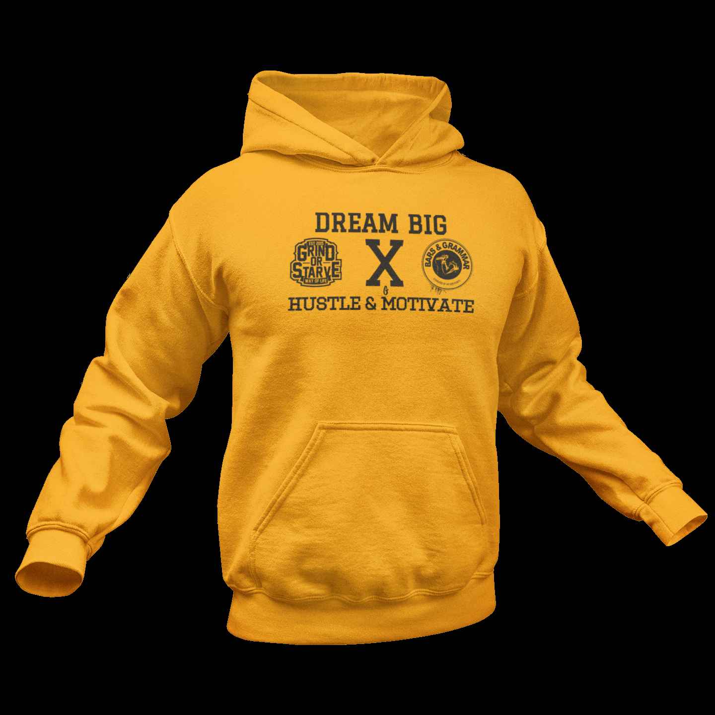 Hustle & Motivate Hoodie - DREAM BIG Collection