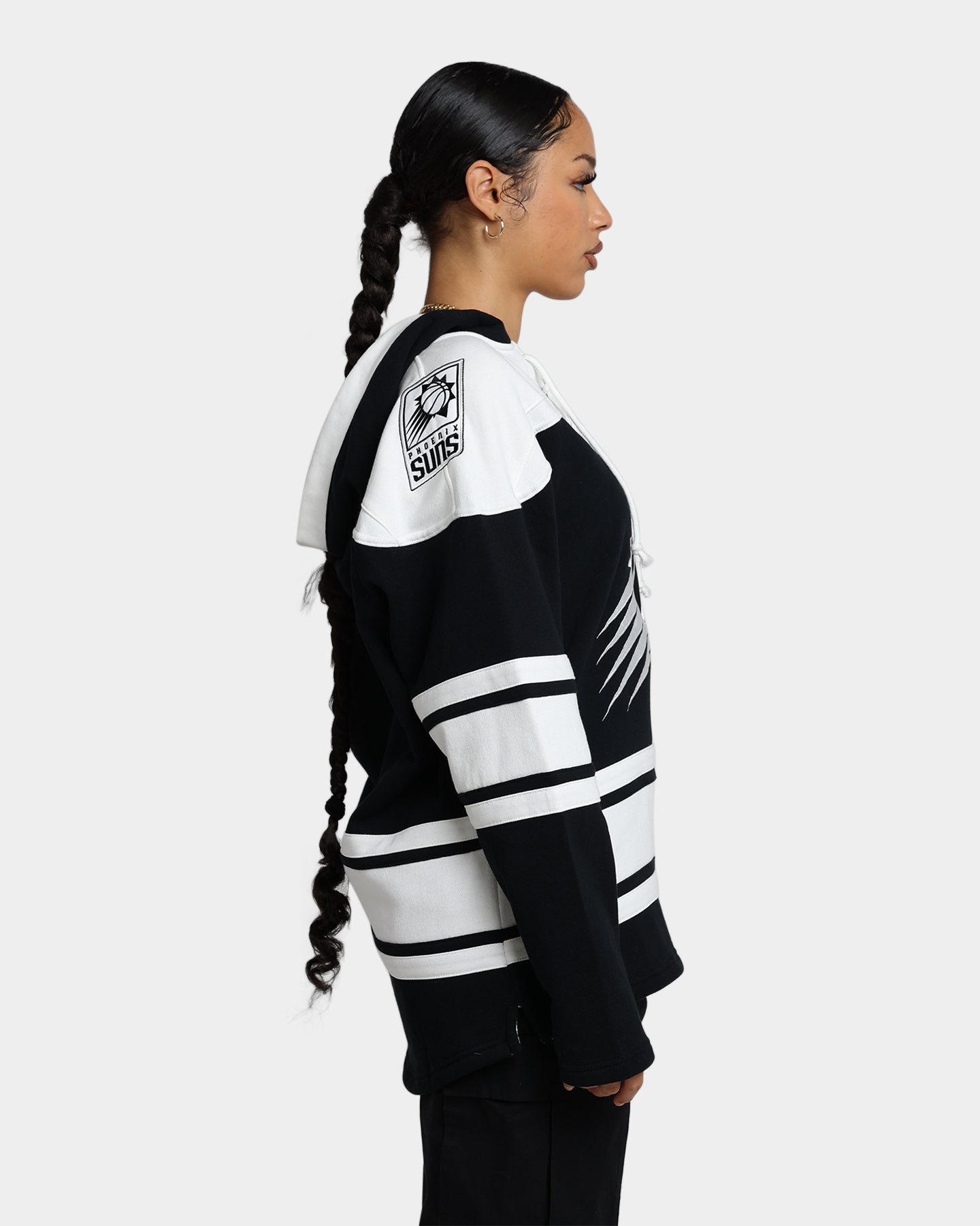 47 Brand Phoenix Suns Superior Lacer Hoodie Jet Black