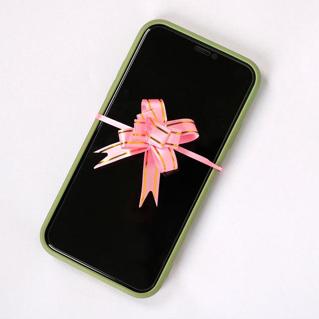 100pcs Gift Packing Pull Bow Ribbons for Wedding Birthday Party DIY Decoration