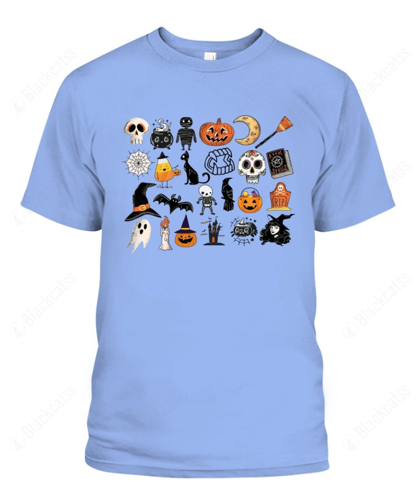 Happy Halloween Custom Graphic Apparel - Unisex Classic Fit T-Shirt