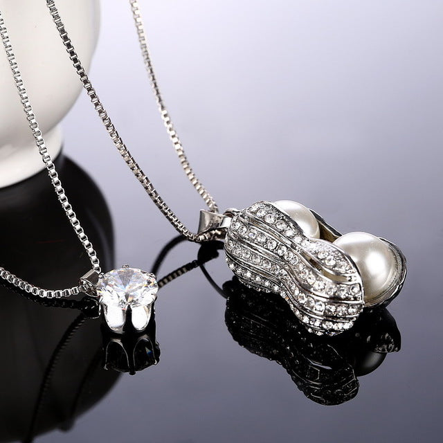 2017 Fashion Opal Statement Necklace for Women - Vintage Leather Jewelry