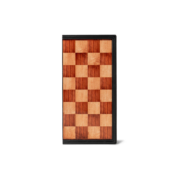 Bunk House King Of The Hill Magnetic Travel Chess And Checkers Set