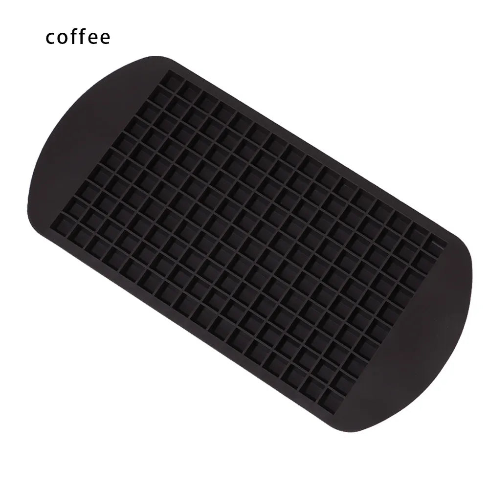 160 Grids Silicone Ice Cube Tray for DIY Fruit, Whiskey, and Kitchen Crafting