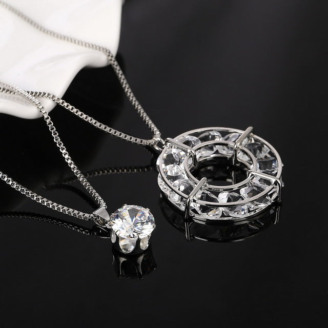 2017 Fashion Opal Statement Necklace for Women - Vintage Leather Jewelry