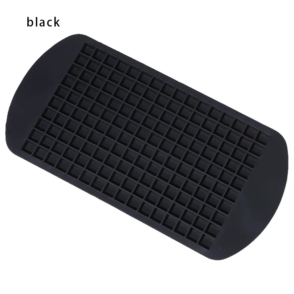 160 Grids Silicone Ice Cube Tray for DIY Fruit, Whiskey, and Kitchen Crafting