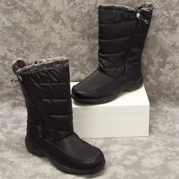 AS IS London Fog Luella Waterproof Boots - Black