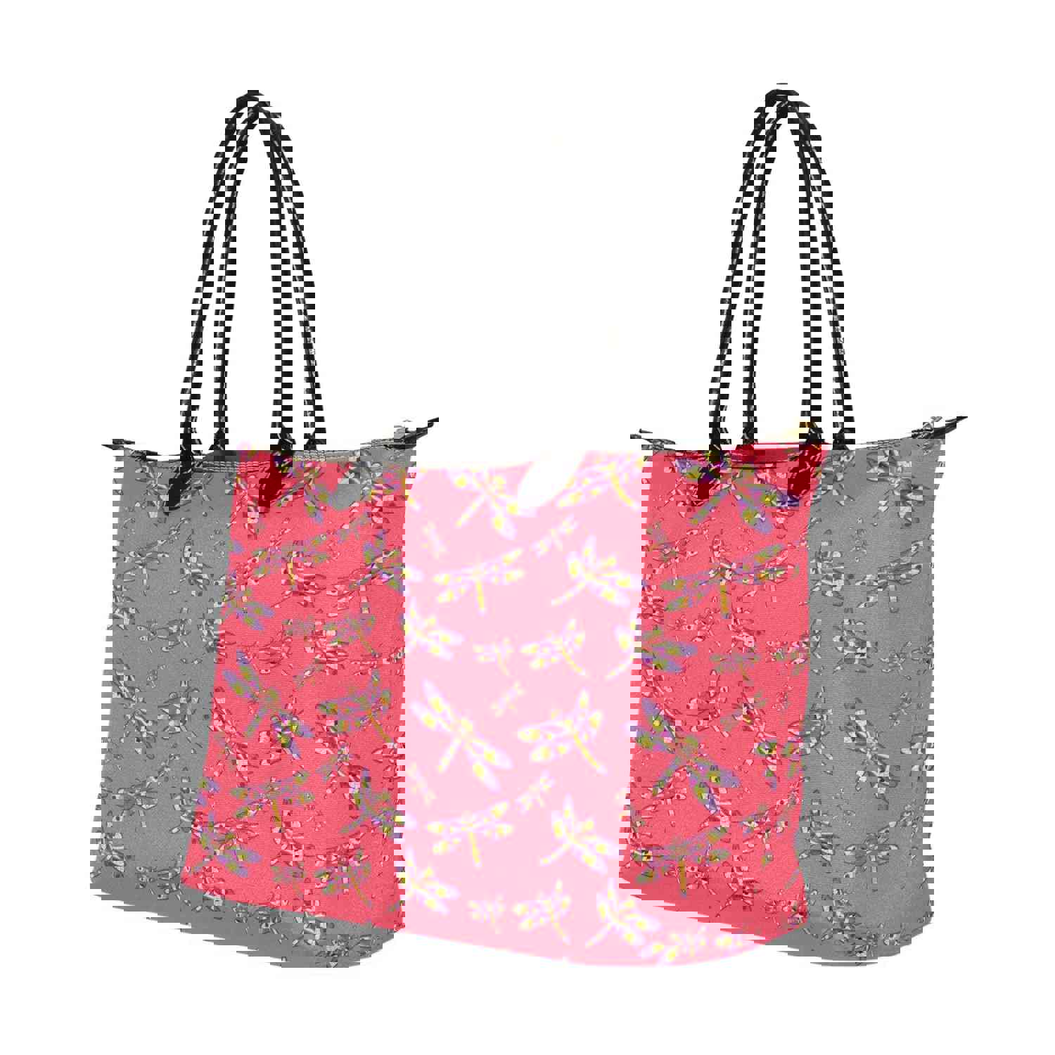 The Gathering Single-Shoulder Lady Handbag with Dragonfly Design