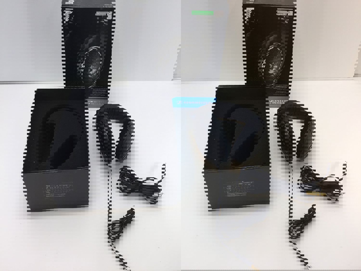 Sennheiser HD 598 SR Over-Ear Headphones, Black - Premium Audiophile Sound