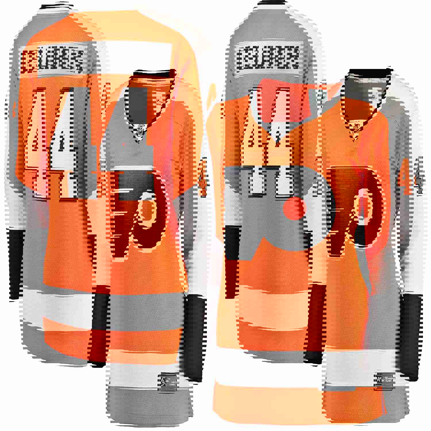 Nicolas Deslauriers Philadelphia Flyers Fanatics Branded Women's Home Breakaway Player Jersey - Orange