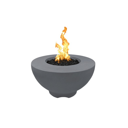 The Outdoor Plus Sienna Concrete Fire Pit with Free Cover