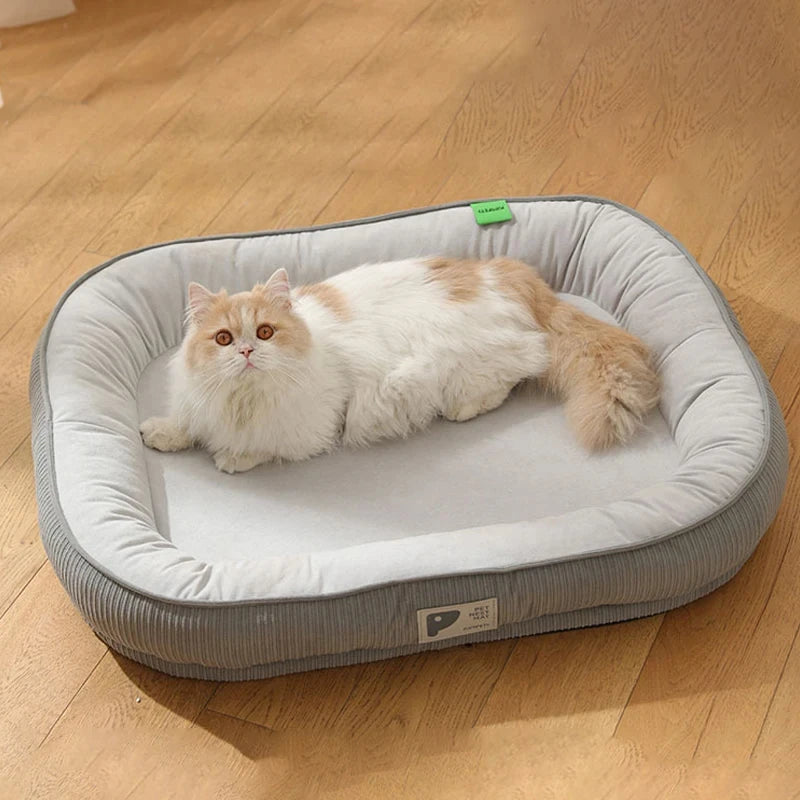 Pet Dog Bed - Soft Warm Sleeping Mat for Winter Comfort