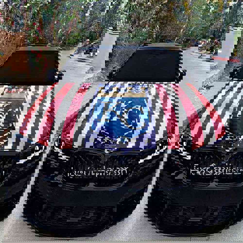 Kansas City Royals Itasha Car Vinyl Hood Wrap Decal Sticker