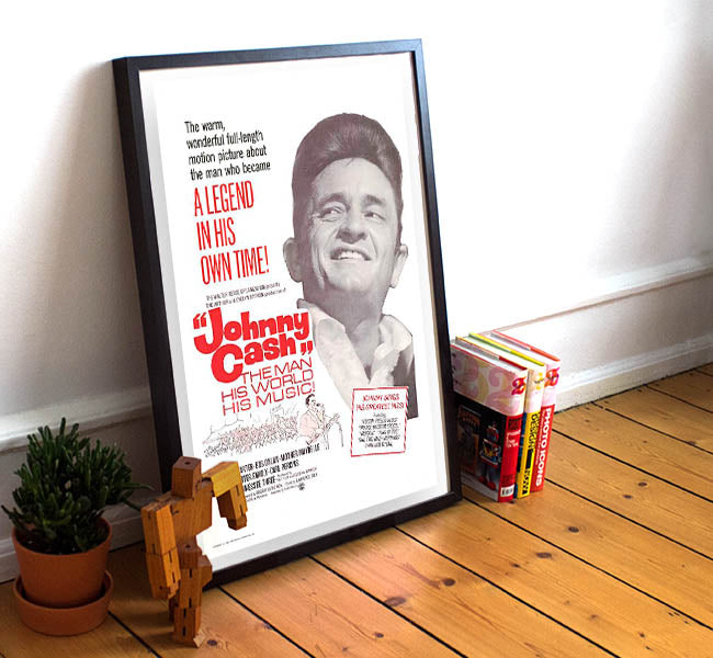 Johnny Cash - 11 x 17 Movie Poster (1969 Reprint)