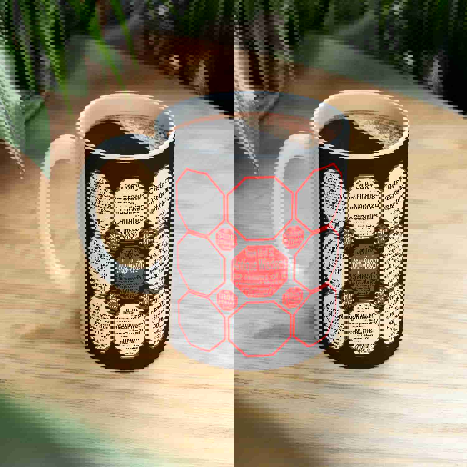 Team 10 of 52 Teams That Make Humanity Great! Wisdom Ceramic Mug 11oz