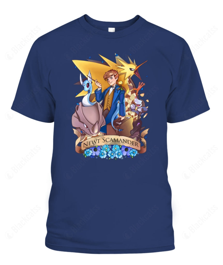 PKM Newt Custom Graphic Apparel - Unisex Classic Fit Cotton T-Shirt