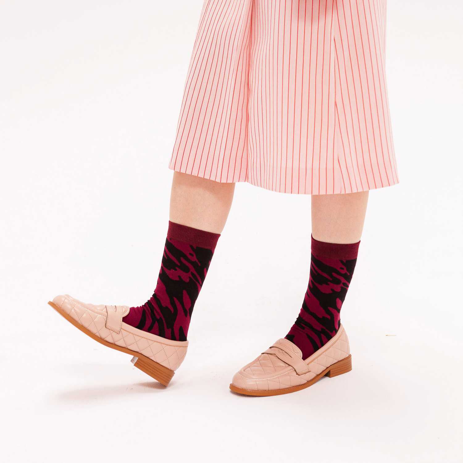 Red Wine Socks - Unisex Crew Socks