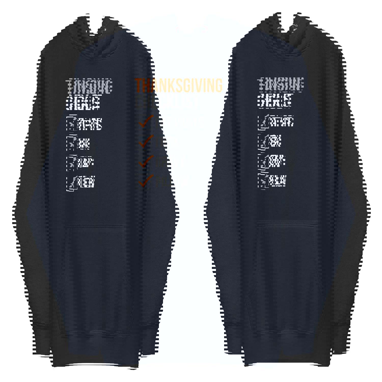 Mike Sorrentino Thanksgiving Checklist Hoodie
