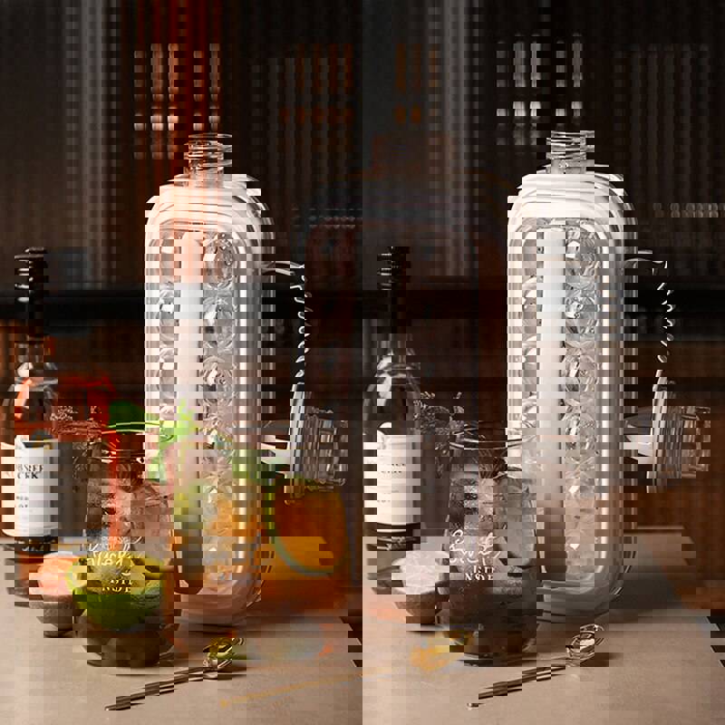 Perfect Ice Ball Maker - 2-in-1 Ice Cube Tray & Water Bottle