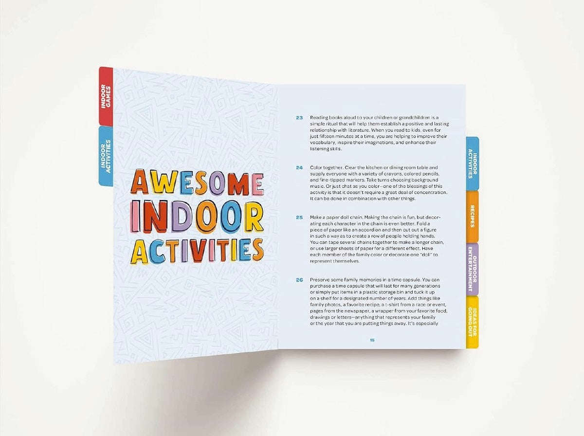 Awesome Everyday Family Activities: 101 Unplugged Activities for Weekdays, Road Trips, Vacation, Rainy Days, and Outdoor Fun