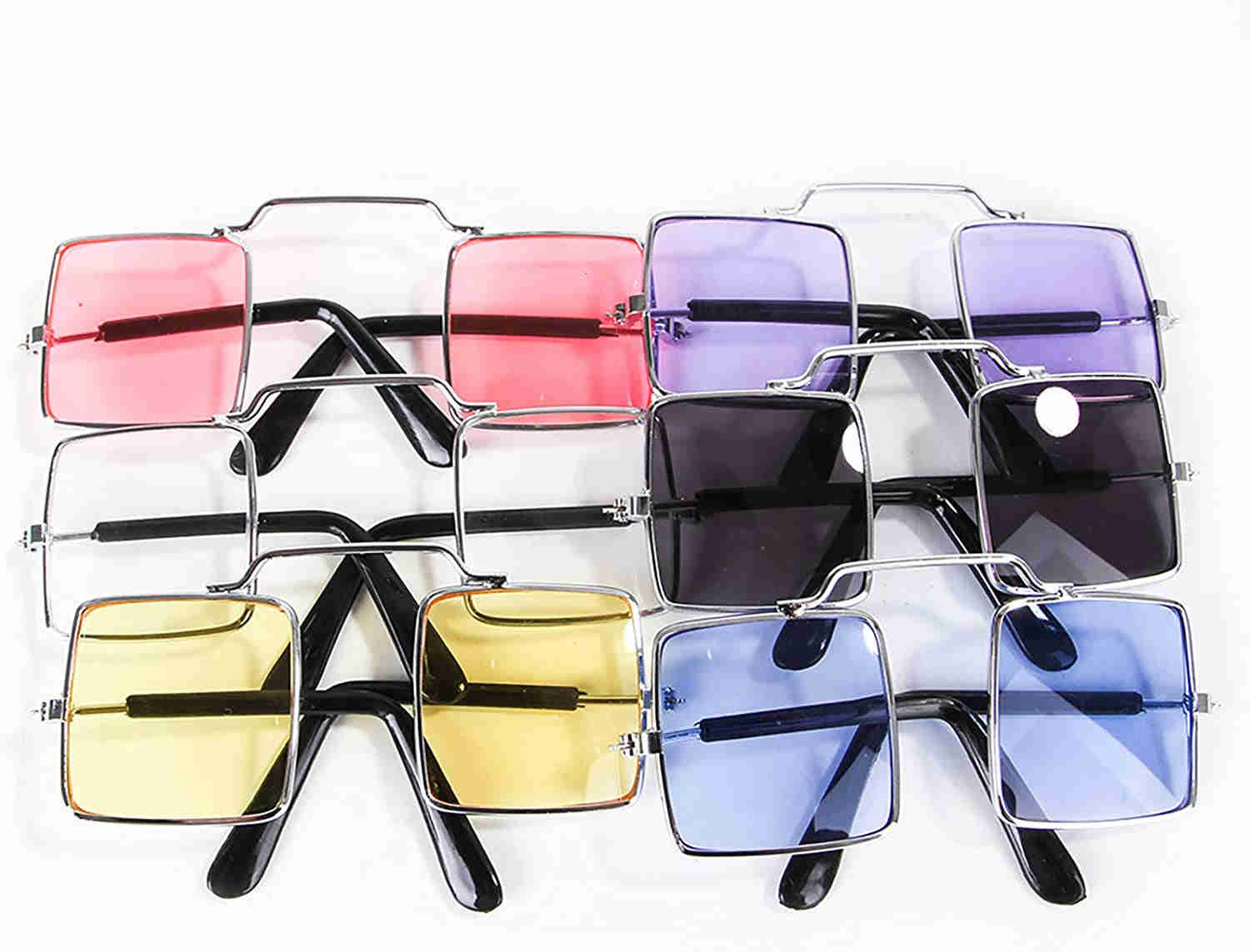 BARMI Pet Sunglasses - Fashion Square Glasses for Small Cats and Dogs