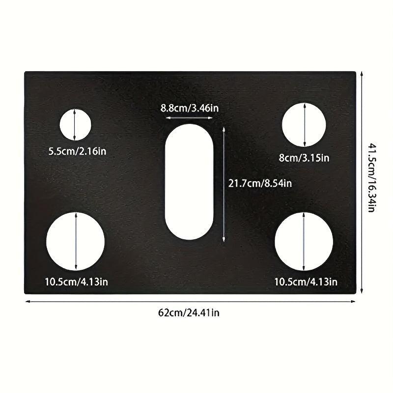 1pc Non-Stick Gas Stove Cover Protector, Reusable Oven Liner, Washable Stove Mat